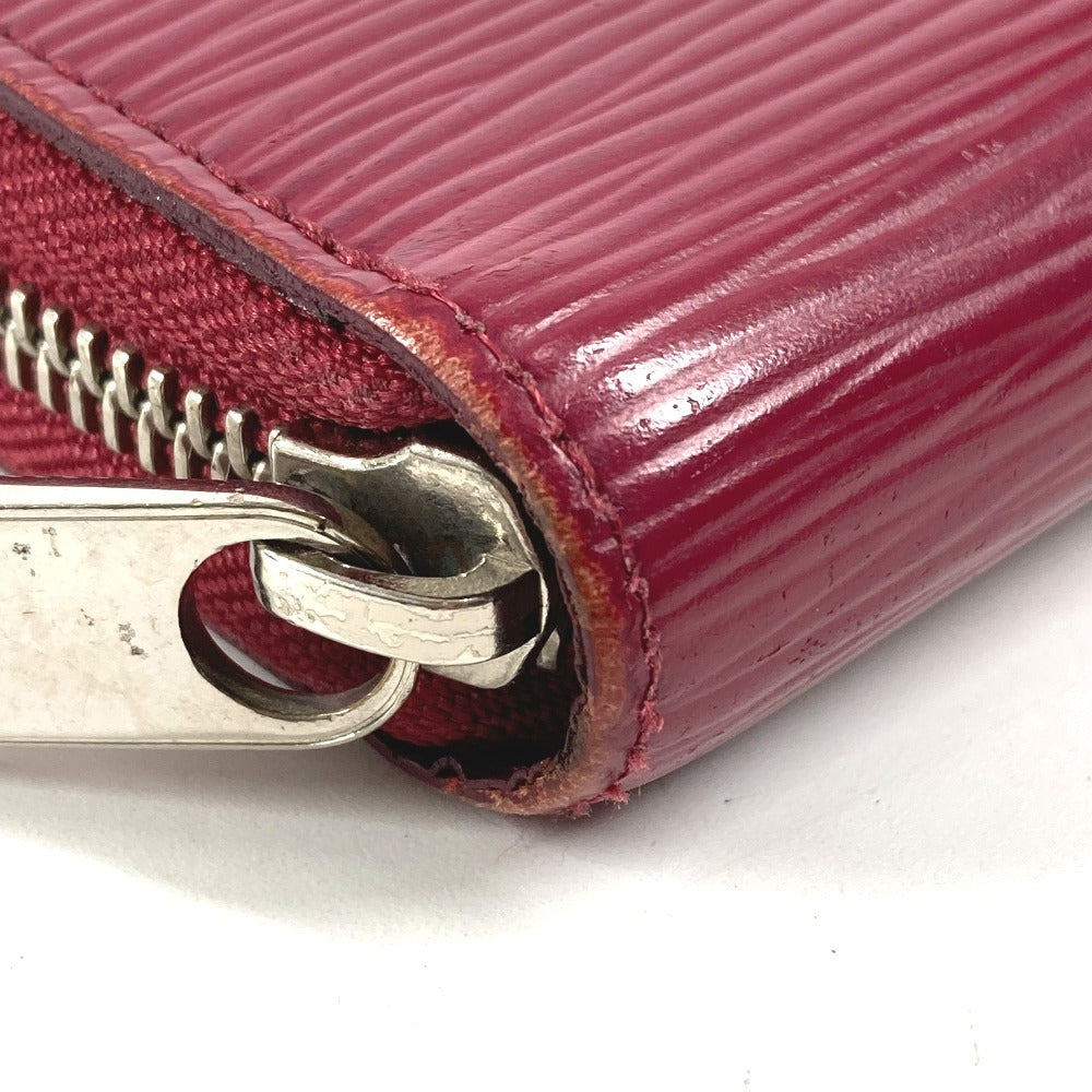 LOUIS VUITTON M60305 Epi Zippy Wallet Long Wallet Round Fastener Epi Leather Women's Fuchsia Purple Pink
