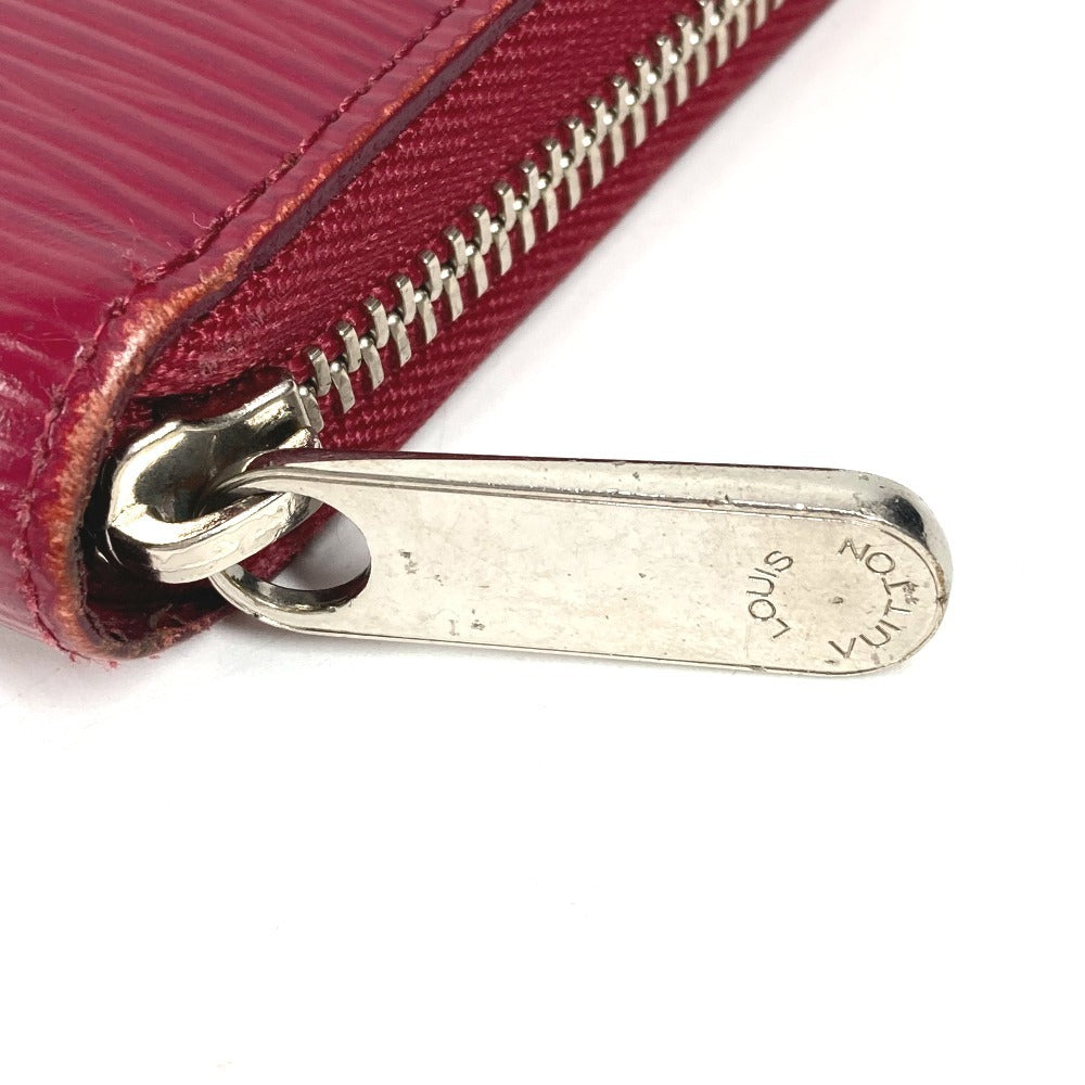 LOUIS VUITTON M60305 Epi Zippy Wallet Long Wallet Round Fastener Epi Leather Women's Fuchsia Purple Pink
