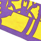 HERMES Twilly Bandeau Scarf Accessory Scarf Silk Women's Purple