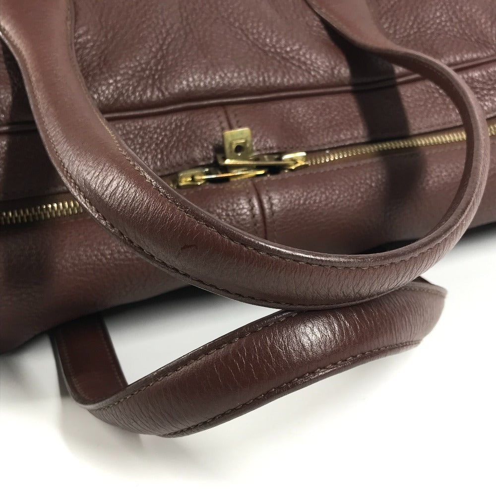 HERMES Victoria 45 Victoria 45 Handbag Travel bag Handbag Boston bag Taurillon Clemence Unisex Brown