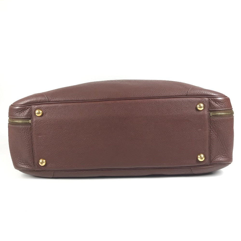 HERMES Victoria 45 Victoria 45 Handbag Travel bag Handbag Boston bag Taurillon Clemence Unisex Brown