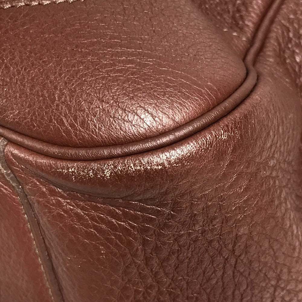 HERMES Victoria 45 Victoria 45 Handbag Travel bag Handbag Boston bag Taurillon Clemence Unisex Brown