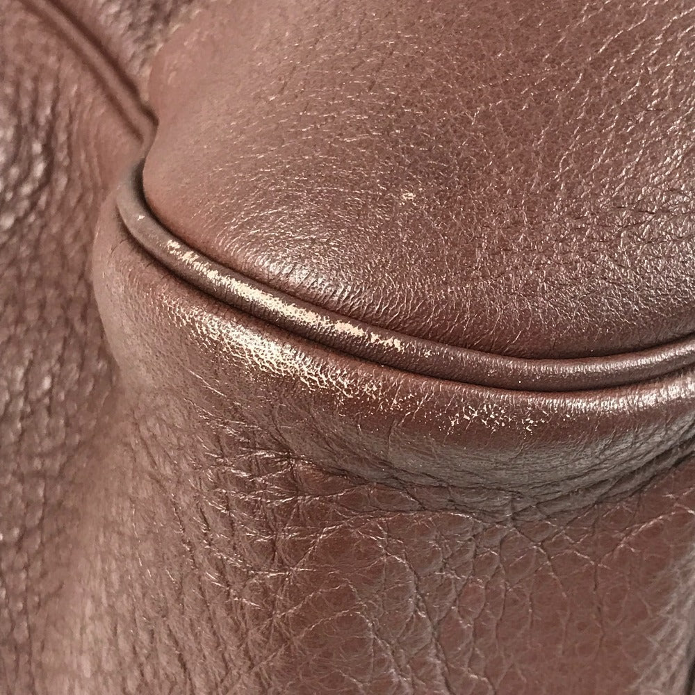 HERMES Victoria 45 Victoria 45 Handbag Travel bag Handbag Boston bag Taurillon Clemence Unisex Brown