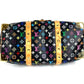 LOUIS VUITTON M92640 モノグラムマルチカラー 村上隆 スタッズ キーポル45 キーポル 45 カバン 旅行バッグ トラベルバッグ ハンドバッグ ボストンバッグ モノグラムマルチカラーキャンバス ユニセックス ノワール ブラック