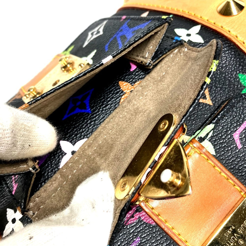 LOUIS VUITTON M92640 モノグラムマルチカラー 村上隆 スタッズ キーポル45 キーポル 45 カバン 旅行バッグ トラベルバッグ ハンドバッグ ボストンバッグ モノグラムマルチカラーキャンバス ユニセックス ノワール ブラック