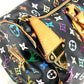 LOUIS VUITTON M92640 モノグラムマルチカラー 村上隆 スタッズ キーポル45 キーポル 45 カバン 旅行バッグ トラベルバッグ ハンドバッグ ボストンバッグ モノグラムマルチカラーキャンバス ユニセックス ノワール ブラック