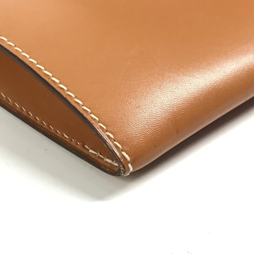 HERMES ヴィンテージ カバン 斜め掛け フラップ ショルダーバッグ ヴォーシャモニー レディース ナチュラル ブラウン