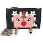 PRADA Chain Bag Robot Logo Shoulder Bag Accessory Pouch Makeup Pouch Multi-Pouch Handbag Shoulder Bag Nylon Unisex Black