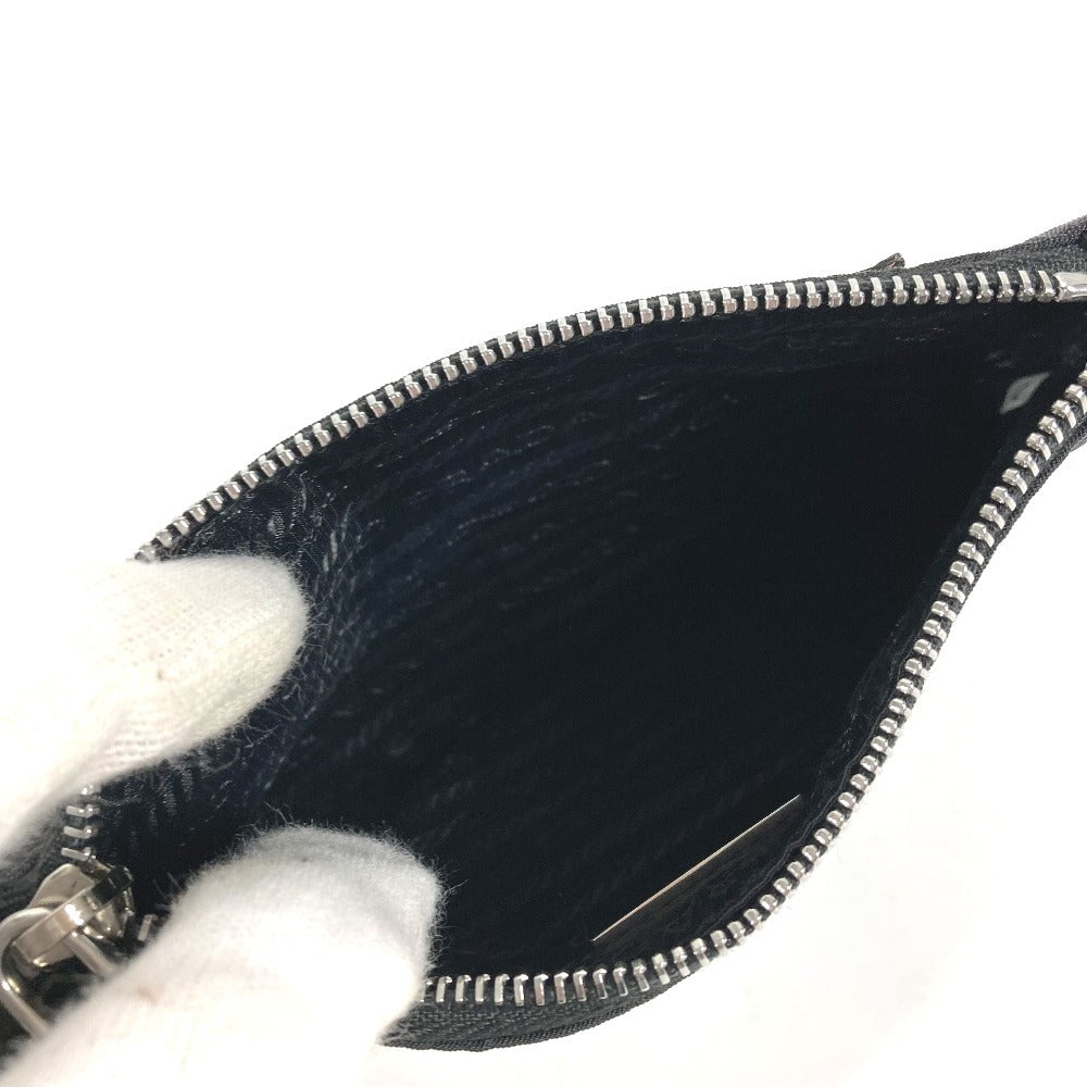 PRADA Chain Bag Robot Logo Shoulder Bag Accessory Pouch Makeup Pouch Multi-Pouch Handbag Shoulder Bag Nylon Unisex Black