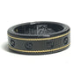 GUCCI OURA Smart Ring (705220) with Interlocking G, Titanium, Unisex, Black