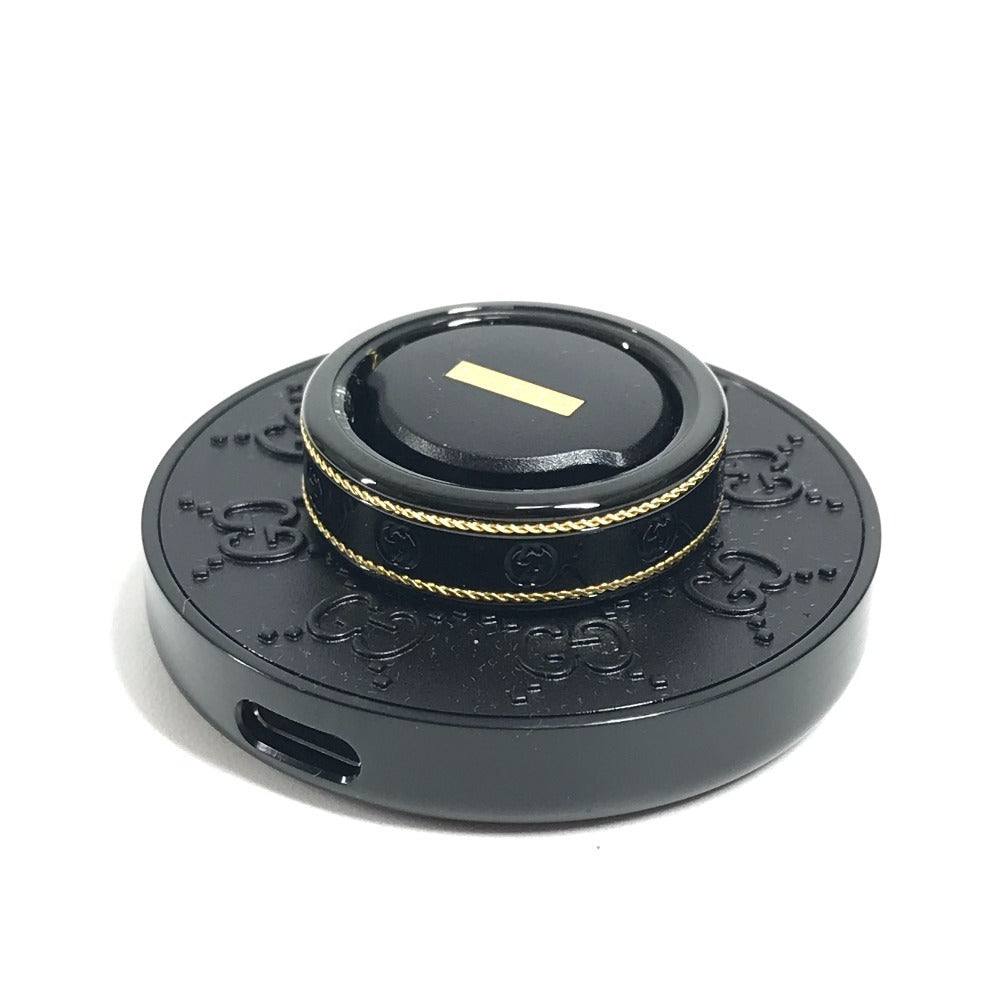 GUCCI OURA Smart Ring (705220) with Interlocking G, Titanium, Unisex, Black