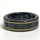 GUCCI OURA Smart Ring (705220) with Interlocking G, Titanium, Unisex, Black