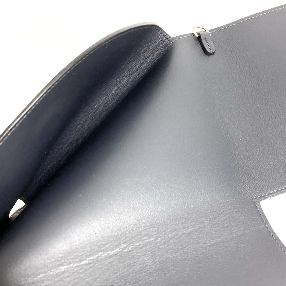 HERMES ハート カルネ シークレット ノート メモ帳 ステーショナリー ケース ノートカバー スイフト ユニセックス アルドワーズ ブラック