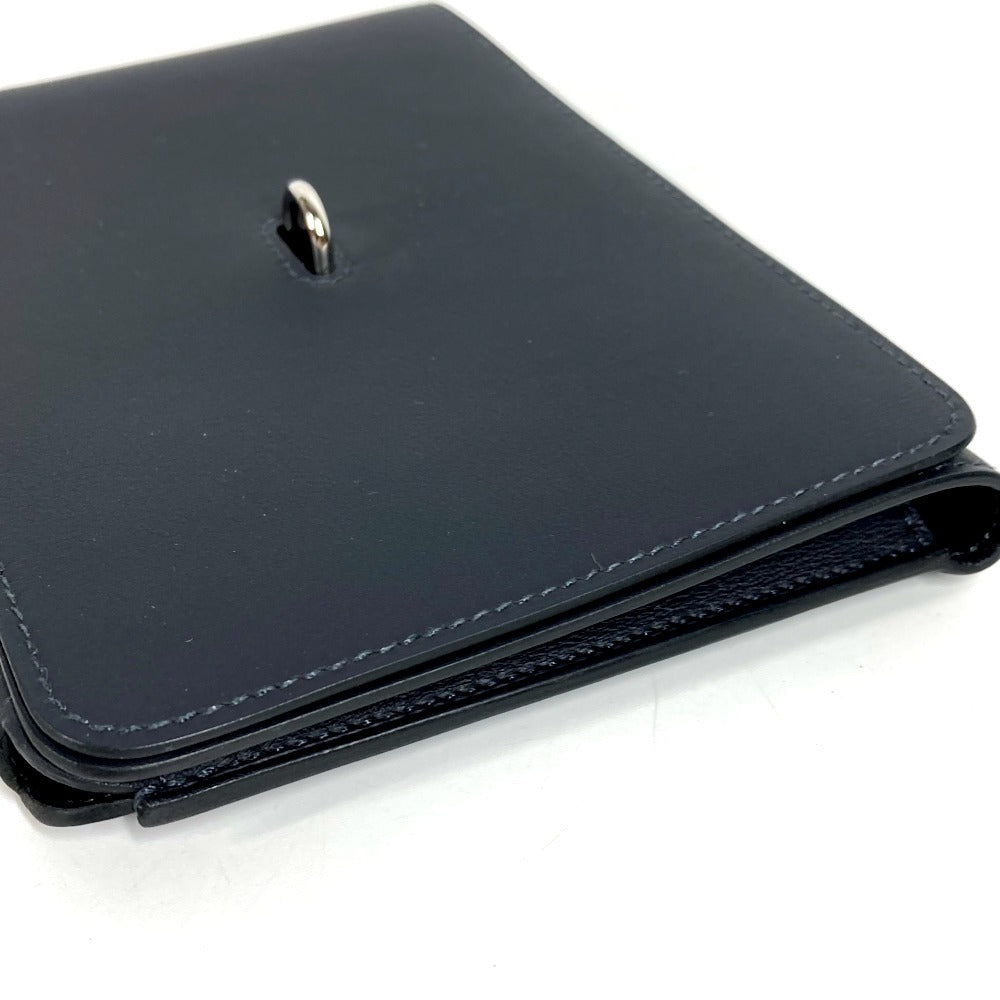 HERMES ハート カルネ シークレット ノート メモ帳 ステーショナリー ケース ノートカバー スイフト ユニセックス アルドワーズ ブラック