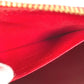 LOUIS VUITTON M90172 Monogram Vernis Pochette Cosmetique Makeup Pouch Pouch Multi Pouch Cosmetic Pouch Monogram Vernis Canvas Unisex Pomme d'Amour Red