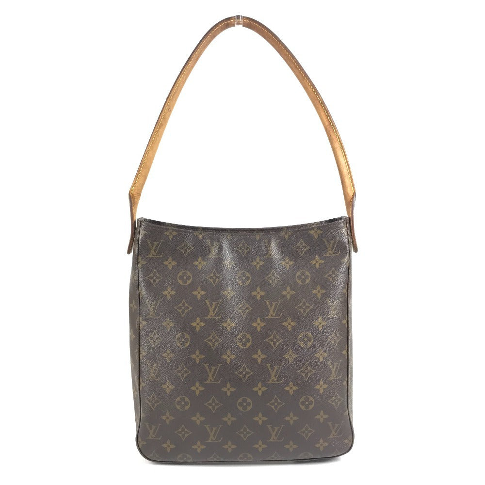 LOUIS VUITTON M51145 モノグラム ルーピングGM ルーピング GM カバン バッグ 肩掛け ショルダーバッグ モノグラムキャンバス ユニセックス ブラウン