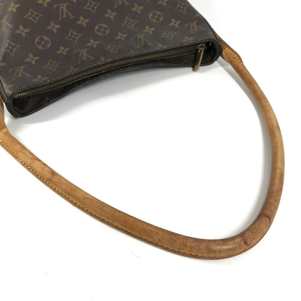 LOUIS VUITTON M51145 モノグラム ルーピングGM ルーピング GM カバン バッグ 肩掛け ショルダーバッグ モノグラムキャンバス ユニセックス ブラウン