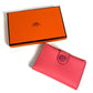 HERMES RMS R.M.S 名刺入れ 革小物 パスケース 2つ折り カードケース エヴァーカラー レディース ローズアザレ ピンク