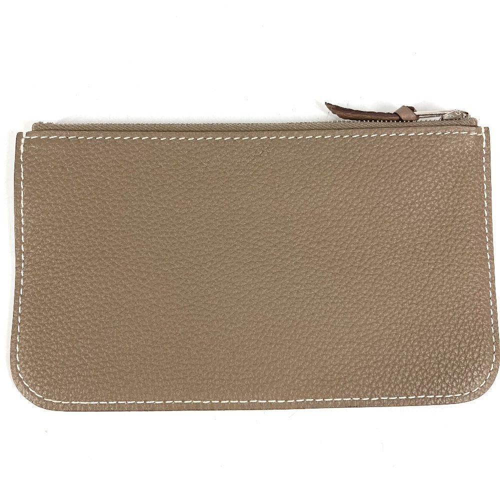 HERMES ドゴンデュオGM ドゴン デュオ GM ウォレット 財布 長財布 トゴ レディース エトゥープ グレー