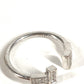 TIFFANY&Co. Jewelry Accessory T Wire Diamond Logo Diamond 750 Gold K18 18K Ring Au750 Women's Silver