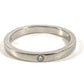 CARTIER 1P ダイヤ ダイヤモンド アクセサリー ジュエリー プラチナ リング・指輪 Pt950 レディース シルバー