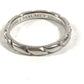 Chaumet 8P Diamond Torsade Accessory Jewelry Platinum Ring Pt950 Ladies Silver