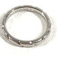 Chaumet 8P Diamond Torsade Accessory Jewelry Platinum Ring Pt950 Ladies Silver