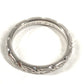 Chaumet 8P Diamond Torsade Accessory Jewelry Platinum Ring Pt950 Ladies Silver