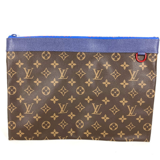 LOUIS VUITTON M63048 モノグラム ポシェット アポロ　ポシェットアポロ カバン セカンドバッグ ポーチ クラッチバッグ モノグラムキャンバス ユニセックス ブラウン