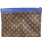 LOUIS VUITTON M63048 Monogram Apollo Pochette, a clutch bag, pouch, or second bag in Monogram canvas. Unisex, brown.
