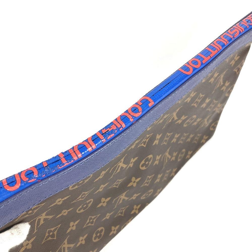 LOUIS VUITTON M63048 Monogram Apollo Pochette, a clutch bag, pouch, or second bag in Monogram canvas. Unisex, brown.