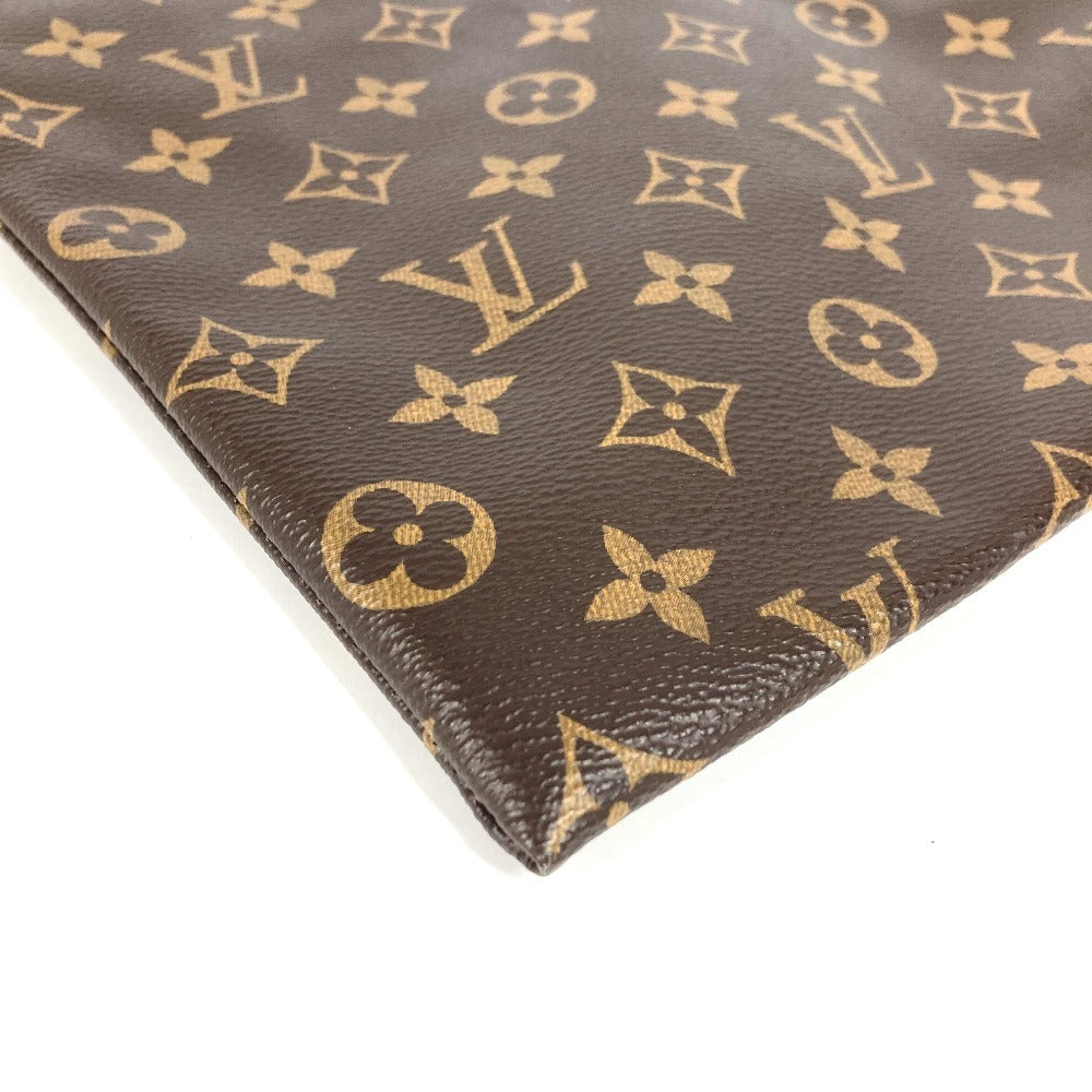 LOUIS VUITTON M63048 Monogram Apollo Pochette, a clutch bag, pouch, or second bag in Monogram canvas. Unisex, brown.