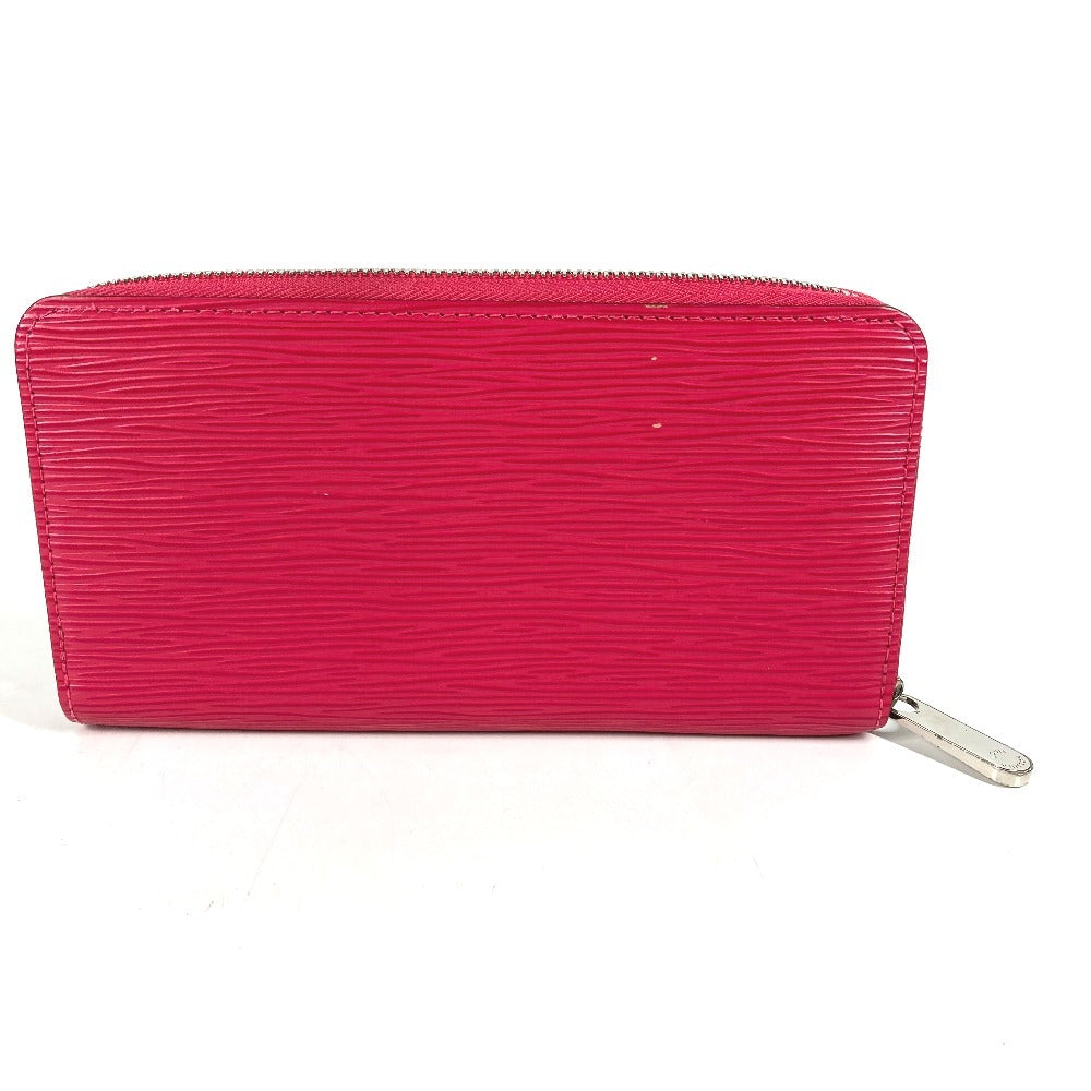 LOUIS VUITTON M80113 Epi Zippy Wallet Round Zipper Long Wallet Epi Leather Women's Rose Pondicherry Pink