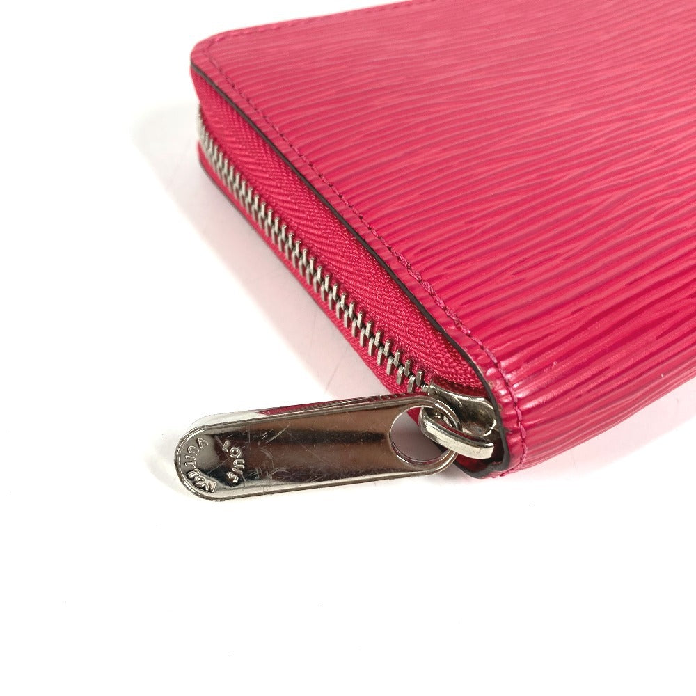 LOUIS VUITTON M80113 Epi Zippy Wallet Round Zipper Long Wallet Epi Leather Women's Rose Pondicherry Pink
