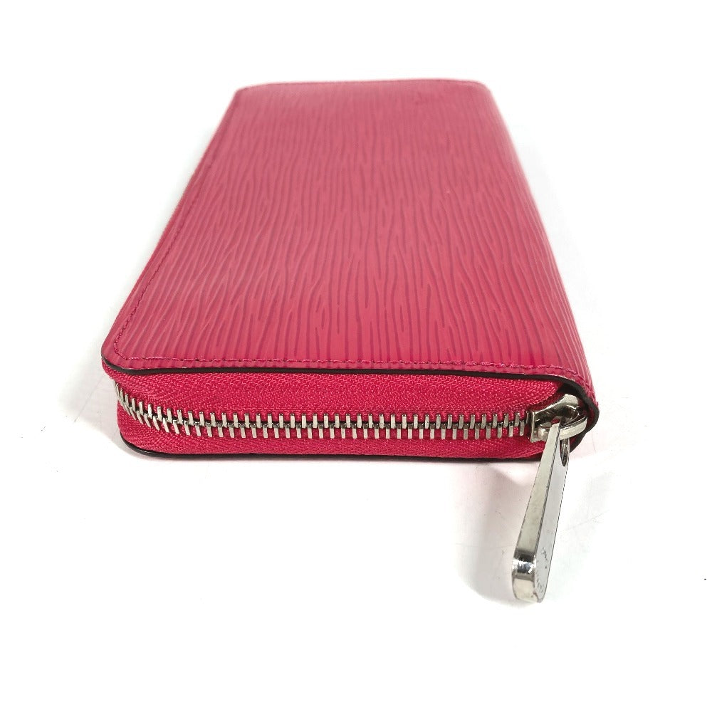 LOUIS VUITTON M80113 Epi Zippy Wallet Round Zipper Long Wallet Epi Leather Women's Rose Pondicherry Pink