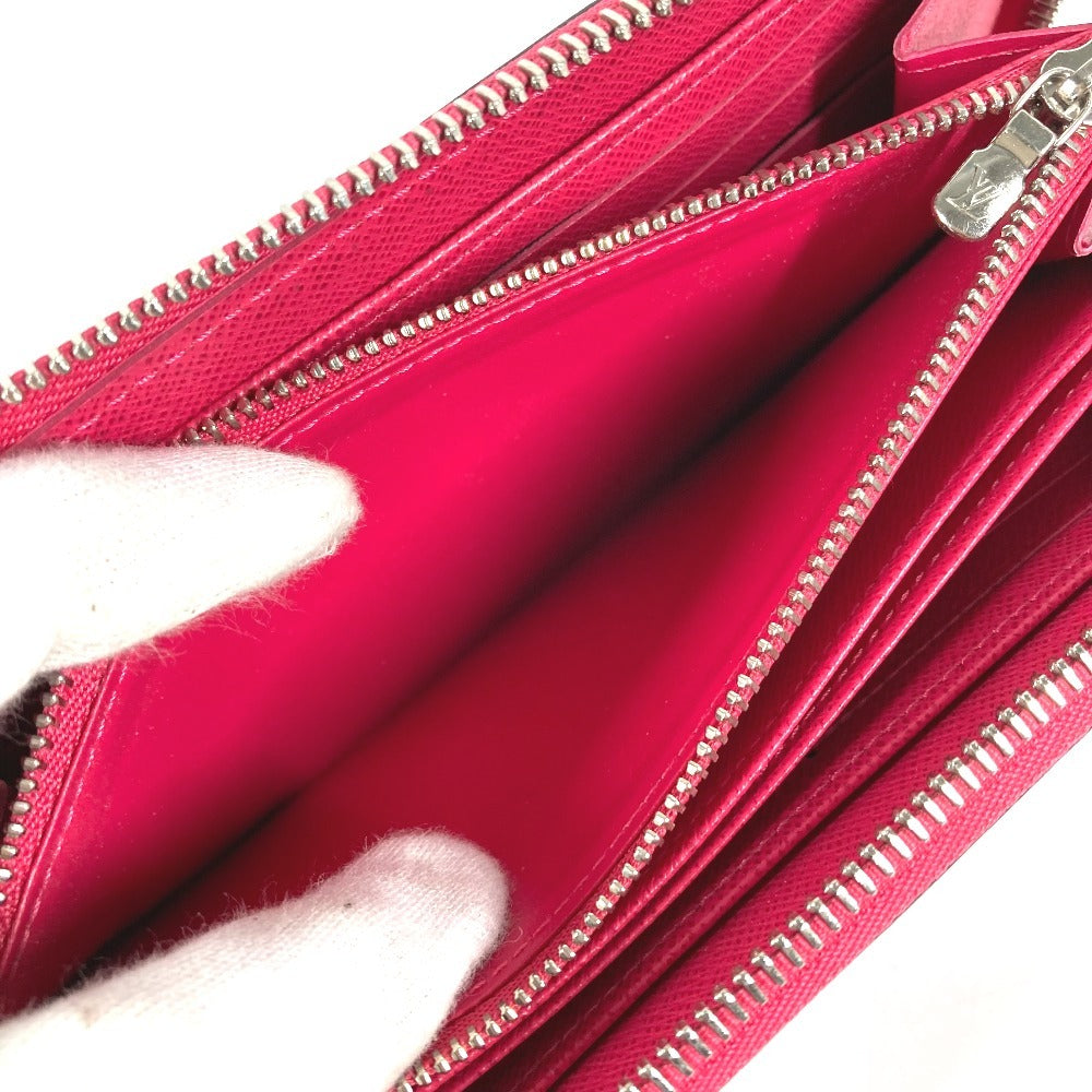LOUIS VUITTON M80113 Epi Zippy Wallet Round Zipper Long Wallet Epi Leather Women's Rose Pondicherry Pink