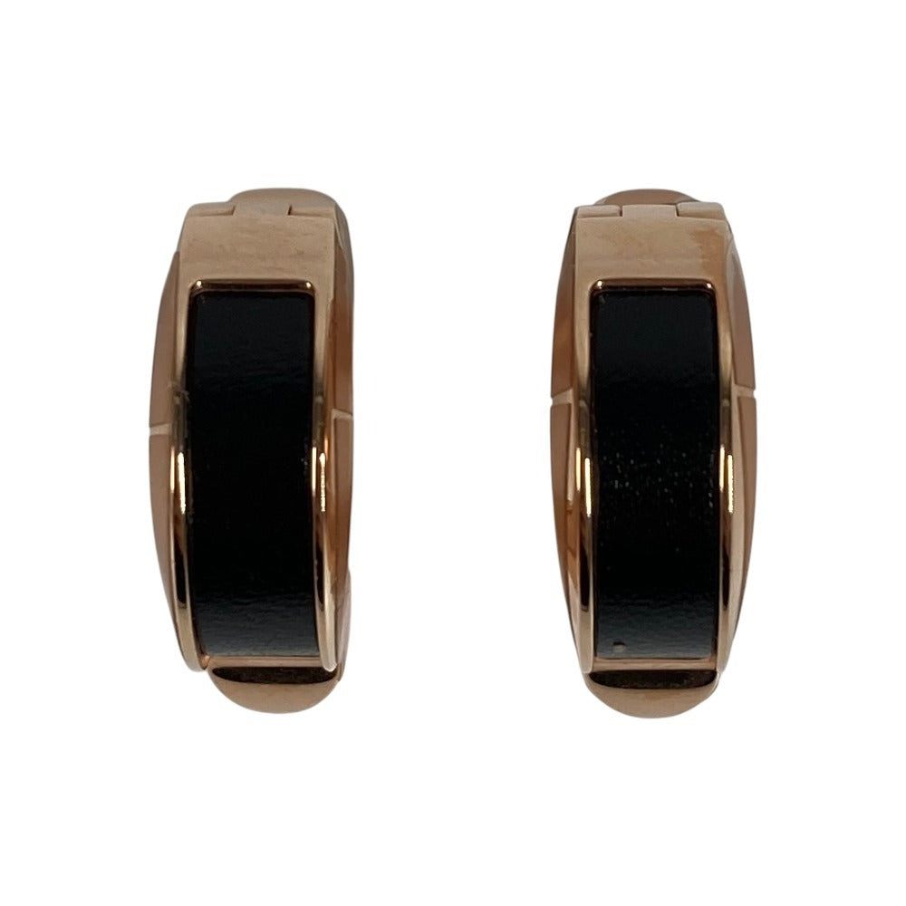 HERMES H500413FD89 ジョケット ピアス PM アクセサリー ジュエリー ピアス ユニセックス ゴールデンローズ ブラック