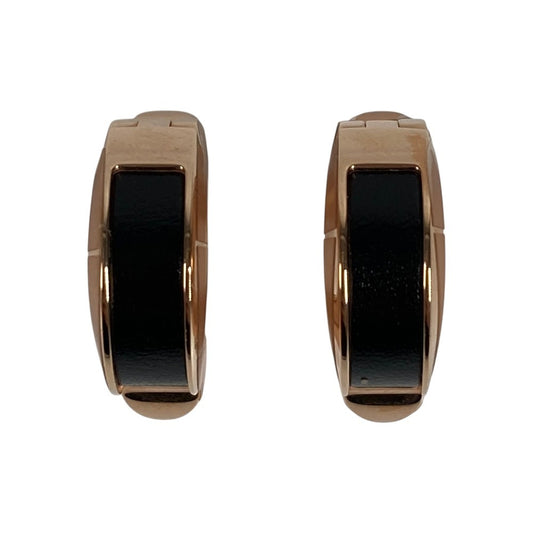 HERMES H500413FD89 ジョケット ピアス PM アクセサリー ジュエリー ピアス ユニセックス ゴールデンローズ ブラック