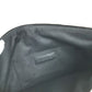 BALENCIAGA 695537 Bロゴ セカンドバッグ カバン ポーチ クラッチバッグ パイル ユニセックス ブラック