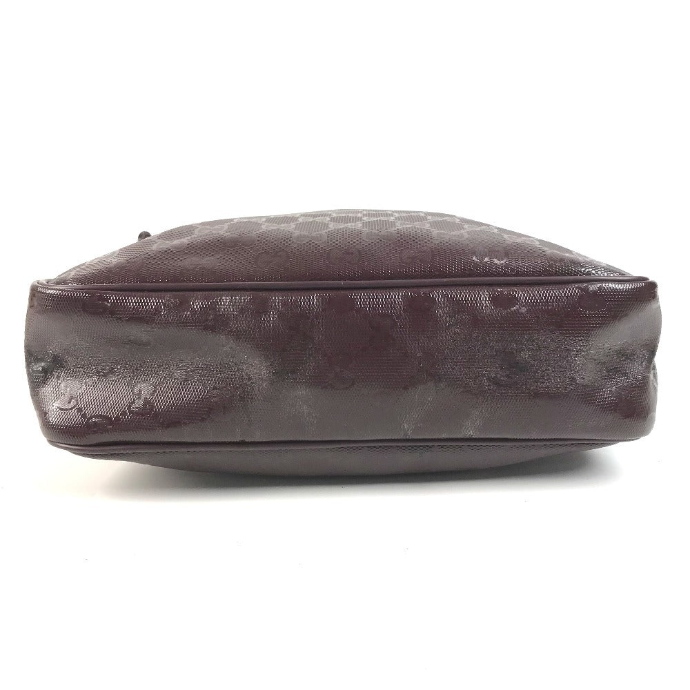 GUCCI 201448 GG Logo Imprime Crossbody Pochette Shoulder Bag GG Imprime Unisex Purple