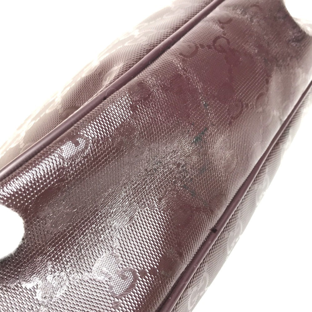 GUCCI 201448 GG Logo Imprime Crossbody Pochette Shoulder Bag GG Imprime Unisex Purple