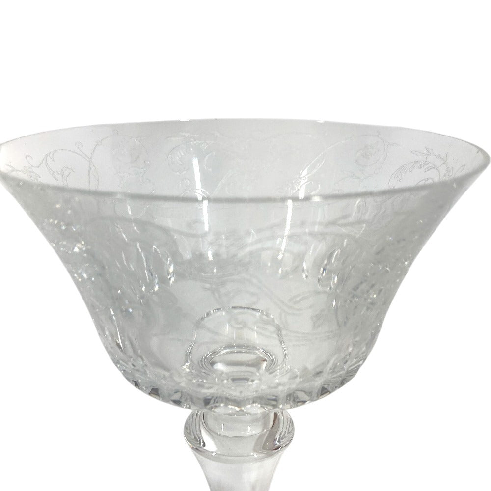 Baccarat カップ 食器 インテリア プリンカップ ペア セット 2客 お皿 ガラス ユニセックス クリア