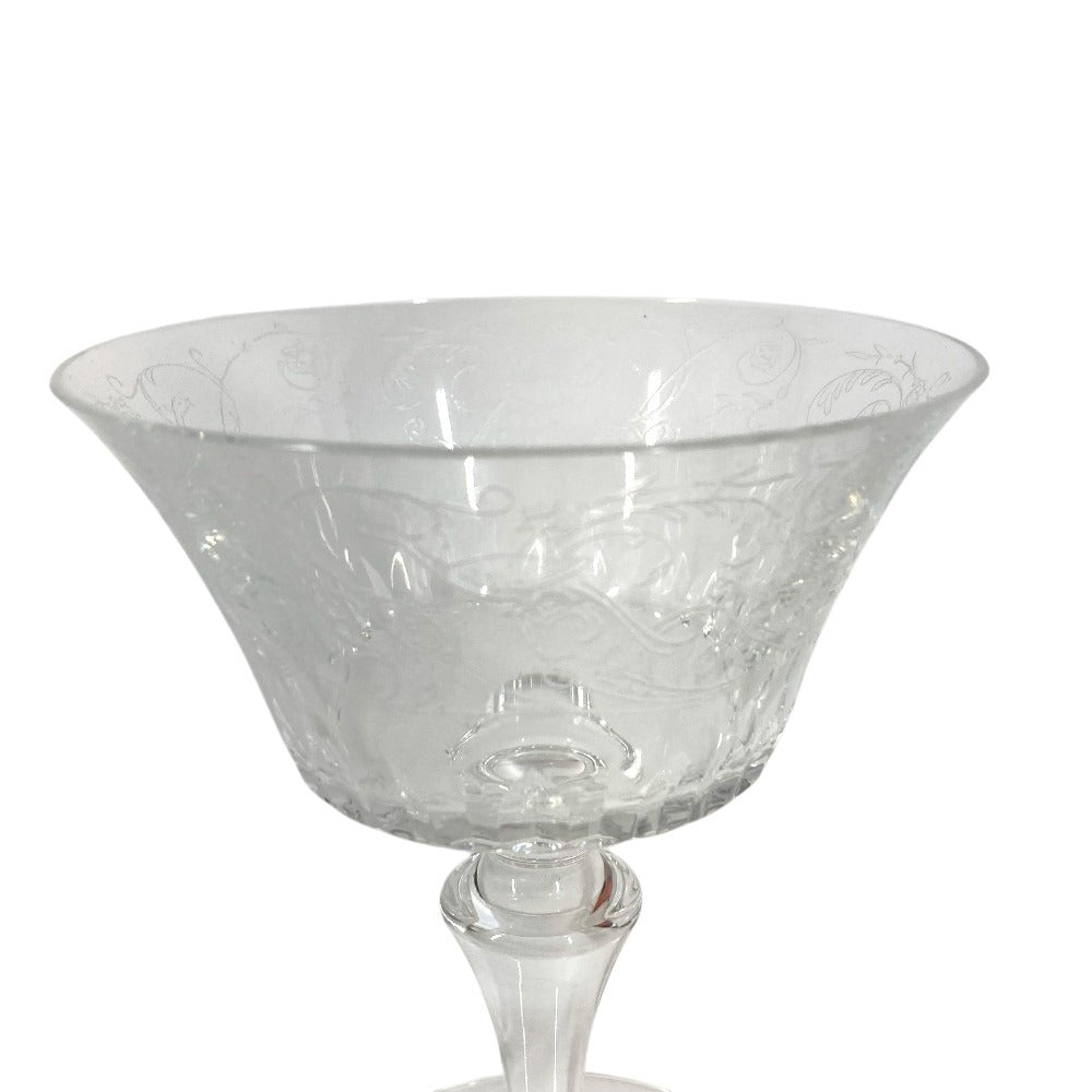 Baccarat カップ 食器 インテリア プリンカップ ペア セット 2客 お皿 ガラス ユニセックス クリア