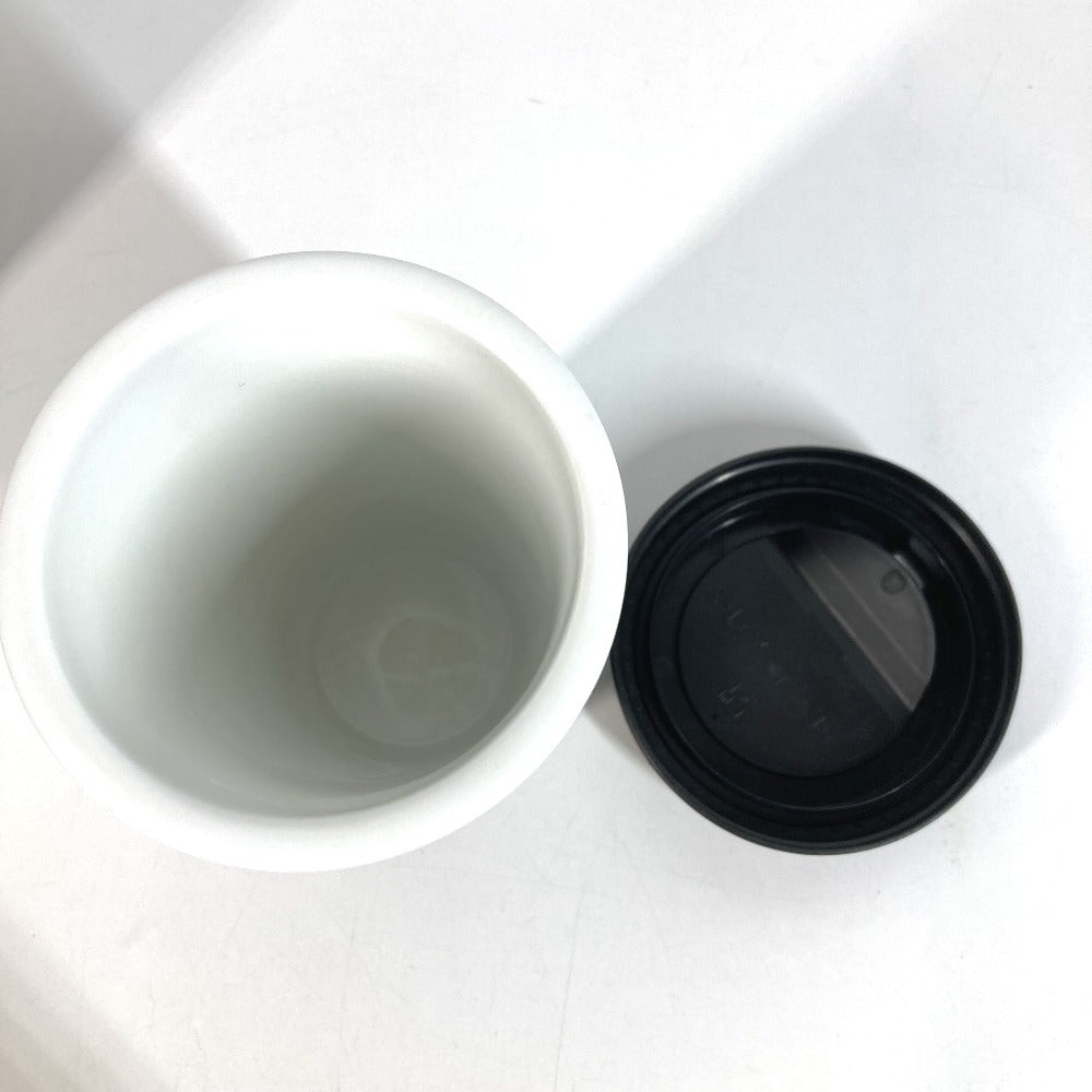 BALENCIAGA 666275 コップ カップ 蓋付き 食器 インテリア ロゴ 東京 TOKYO タンブラー 陶器 ユニセックス ブラック