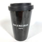 BALENCIAGA 666275 コップ カップ 蓋付き 食器 インテリア ロゴ 東京 TOKYO タンブラー 陶器 ユニセックス ブラック
