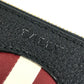 BALLY ロゴ ライン 斜め掛け ポシェット ショルダーバッグ レザー ユニセックス ブラック