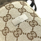 GUCCI 28691 GG Bottle Holder Pouch GG Canvas/Leather Unisex Beige