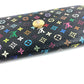 LOUIS VUITTON M93533 Monogram Multicolore Portefeuille Sarah Long Wallet กระเป๋าสตางค์ใบยาวพับได้ Monogram Multicolore Canvas Unisex สี Noir Black