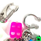 BALENCIAGA 806245 ダイス サイコロ BB ラインストーン ロゴ Pigalle Collector ピガールコレクター アクセサリー ピアス プラスチック ユニセックス マルチカラー