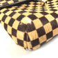 LOUIS VUITTON M92130 ダミエソバージュ ガゼル カバン 斜め掛け ポシェット フラップ ショルダーバッグ ハラコ ユニセックス ブラウン